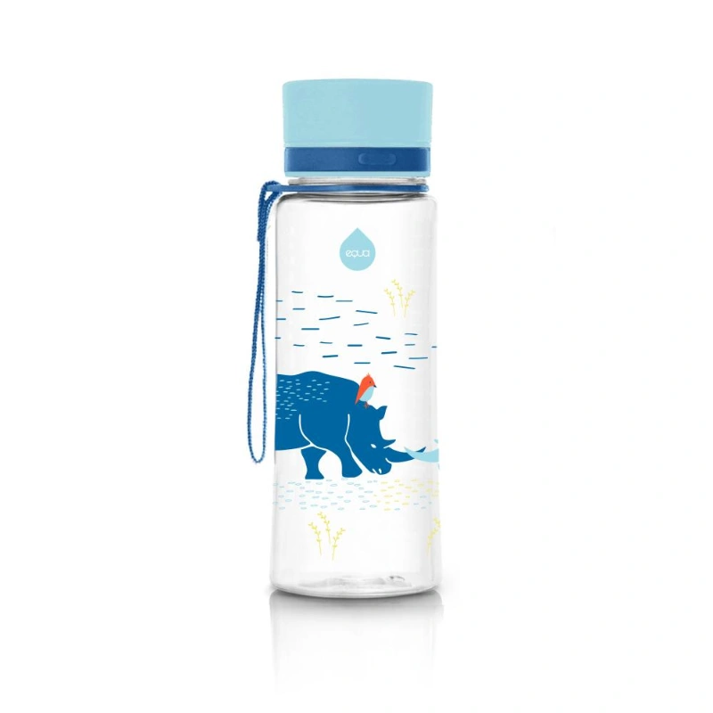 Picture of 400 ml EQUA Rinocérosz gyerek kulacs BPA mentes műanyagból