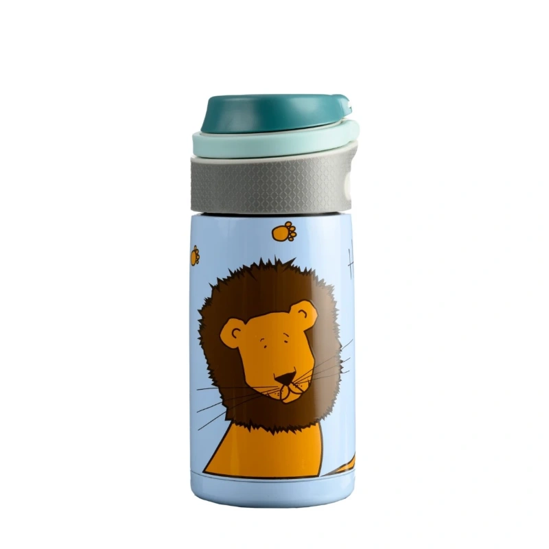 Picture of WABO rozsdamentes acél oroszlános gyerek termosz - 350 ml