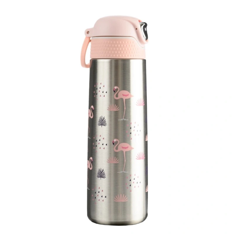 Picture of WABO rozsdamentes acél termosz Flamingó - 420 ml